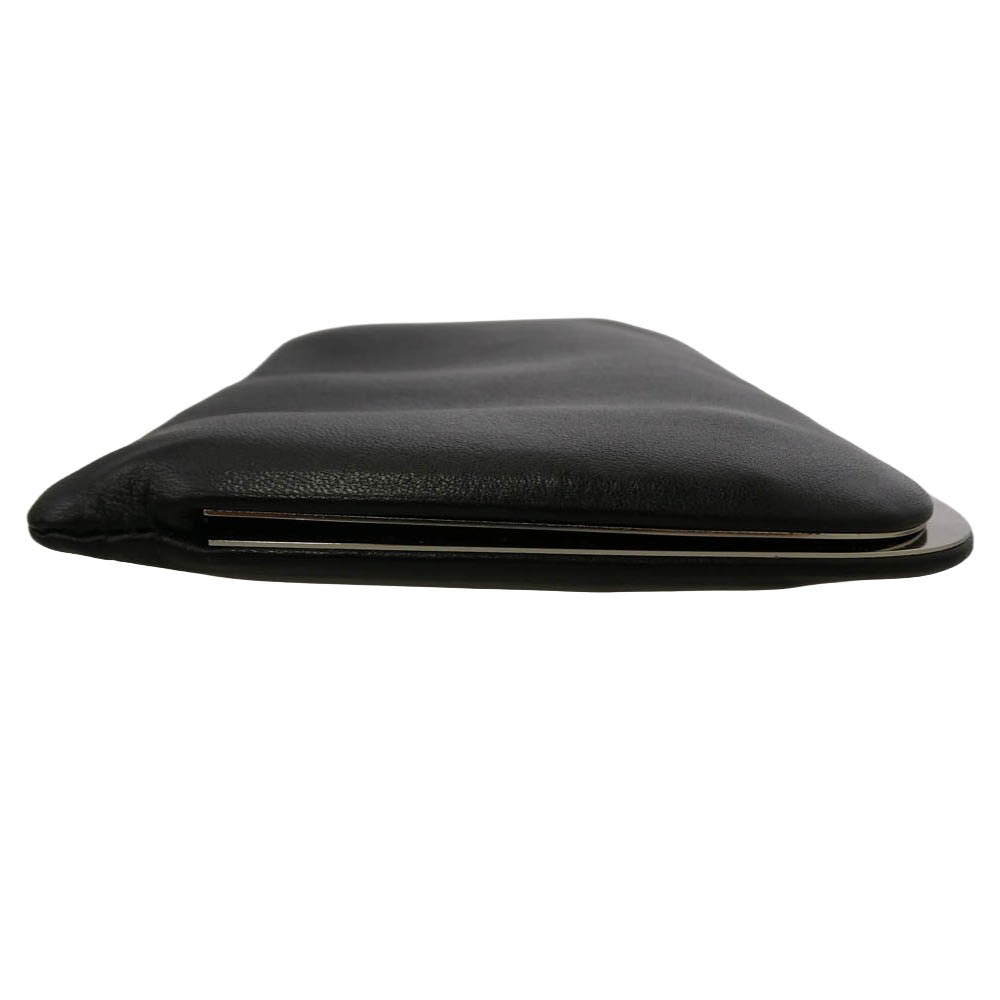 モルフェ SAC A MAIN Framed Leather Long Wallet サック ア マイン フレーム レザー ロング ウォレット ブラック系【中古】