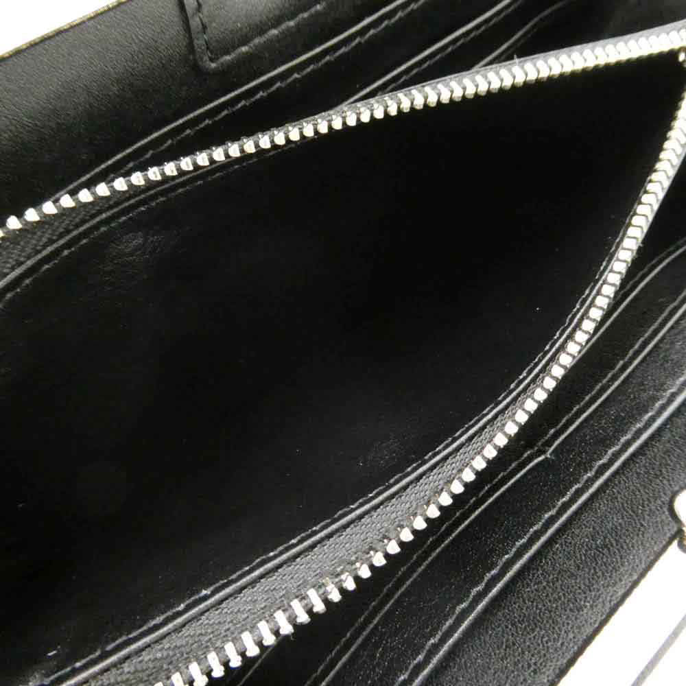 モルフェ SAC A MAIN Framed Leather Long Wallet サック ア マイン フレーム レザー ロング ウォレット ブラック系【中古】