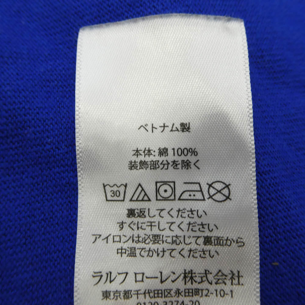 POLO RALPH LAUREN ポロ・ラルフローレン CUSTOM SLIM FIT カスタム スリム フィット 長袖 ラガー シャツ 赤×白×青 レッド系【中古】