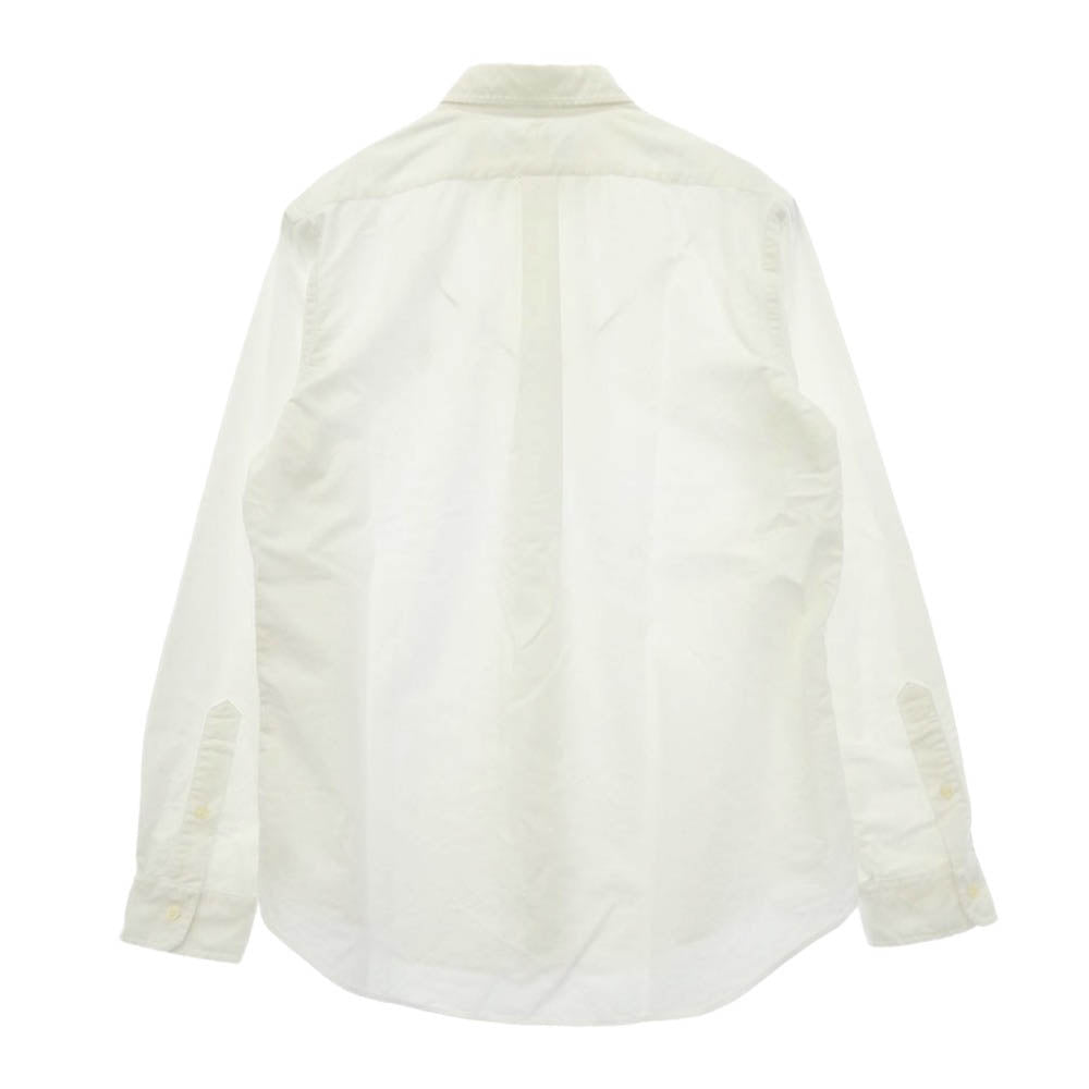 POLO RALPH LAUREN ポロ・ラルフローレン CLASSIC FIT クラシックフィット BD ボタンダウン 長袖 シャツ 白系 ホワイト系 L【中古】