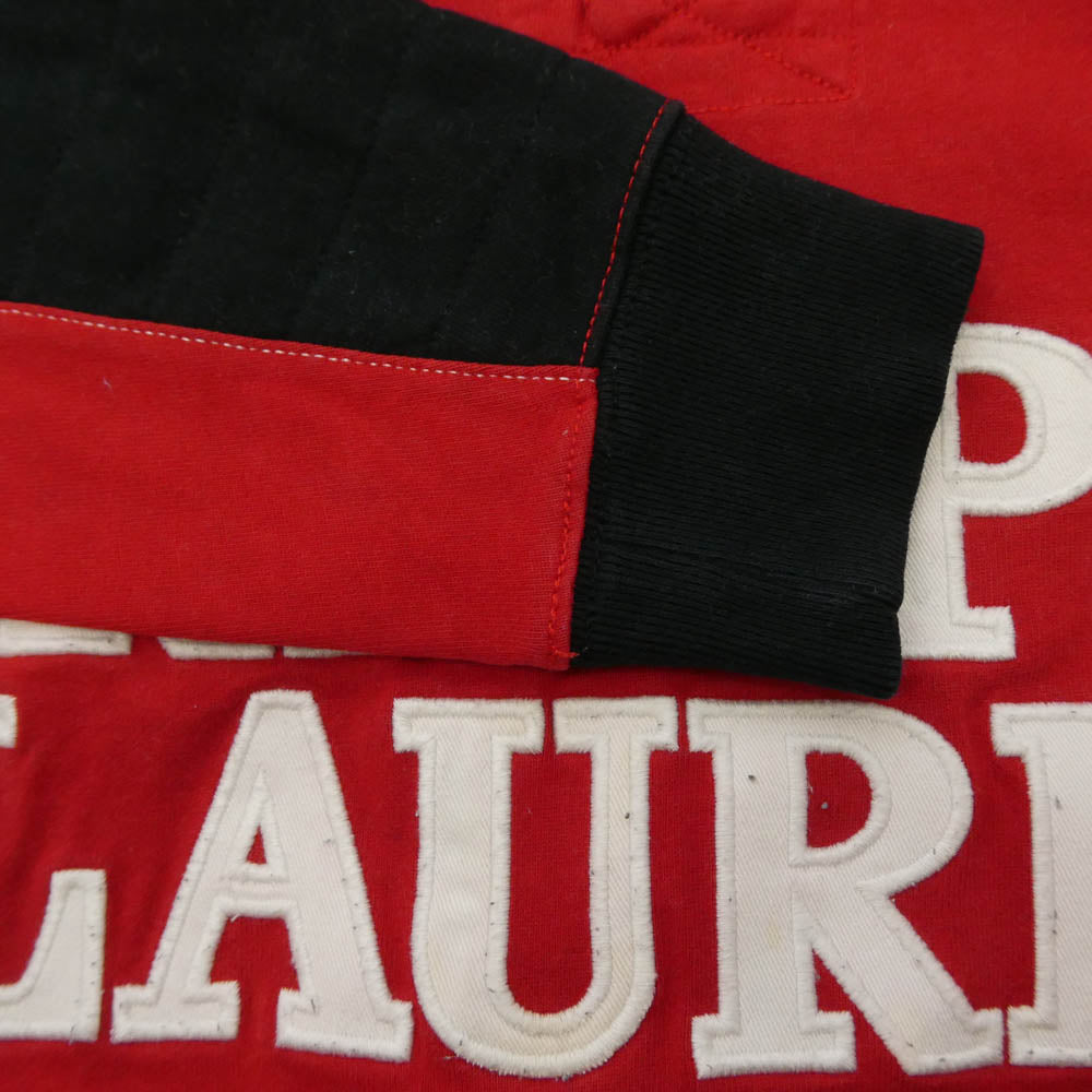 POLO RALPH LAUREN ポロ・ラルフローレン CUSTOM FIT カスタムフィット 長袖 ラガー シャツ 赤系 レッド系 M【中古】