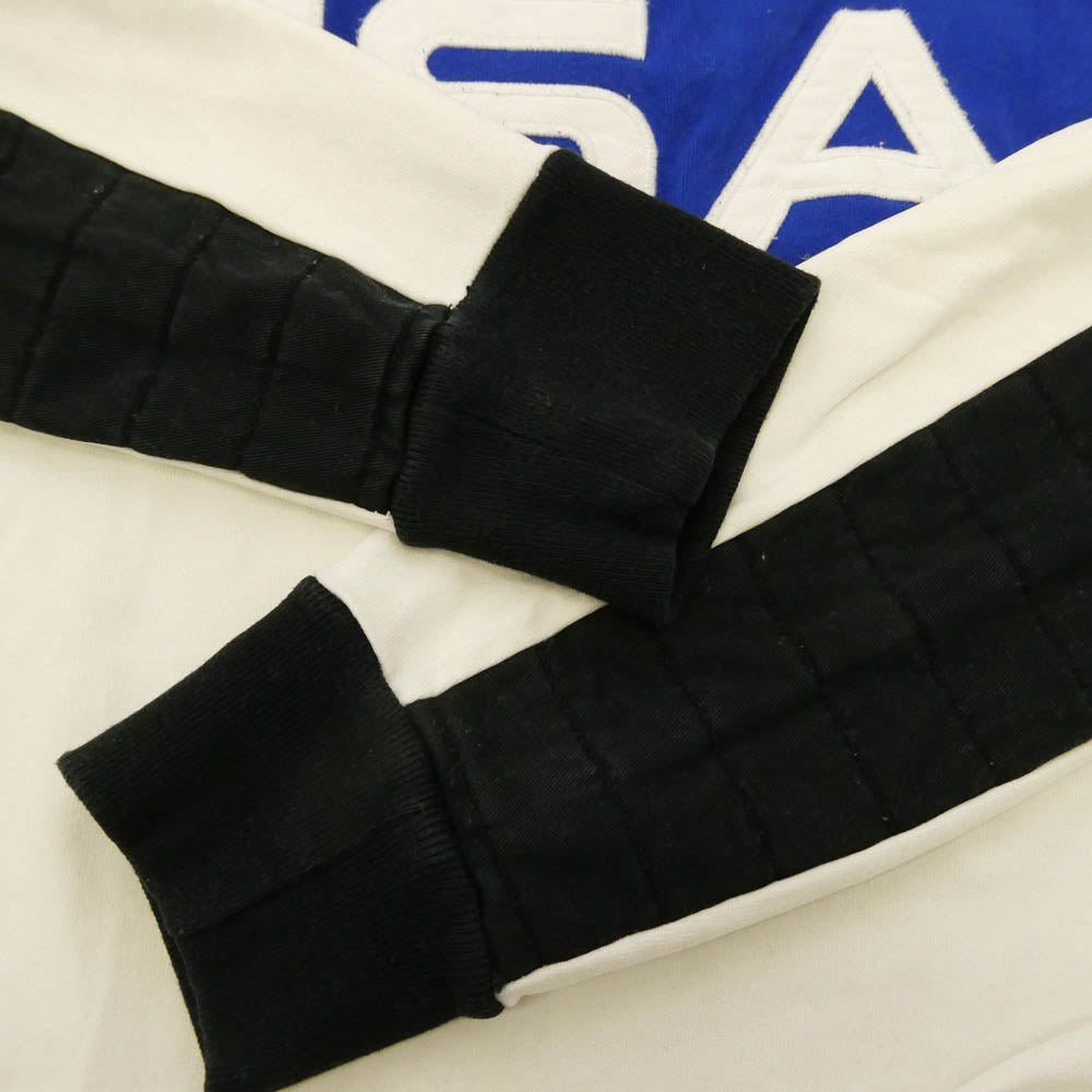 POLO RALPH LAUREN ポロ・ラルフローレン CUSTOM FIT カスタムフィット 長袖 ラガー シャツ 白系 ホワイト系 ブルー系 M【中古】