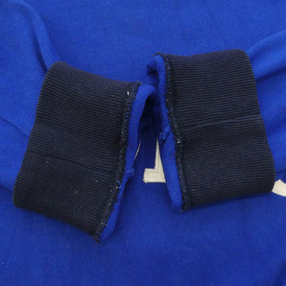 POLO RALPH LAUREN ポロ・ラルフローレン ポロベア 長袖 ラガー シャツ 青系 ブルー系 M【中古】