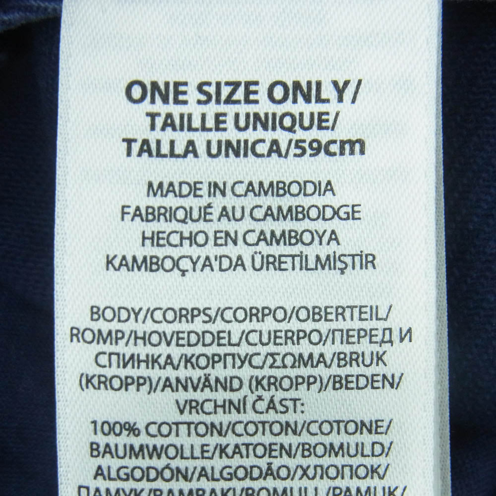 POLO RALPH LAUREN ポロ・ラルフローレン 710901609001 Ralph AUTHENTIC BASEBALL CAP ユーズド加工 コットンツイル ベースボール キャップ ネイビー系 ONE【新古品】【未使用】【中古】