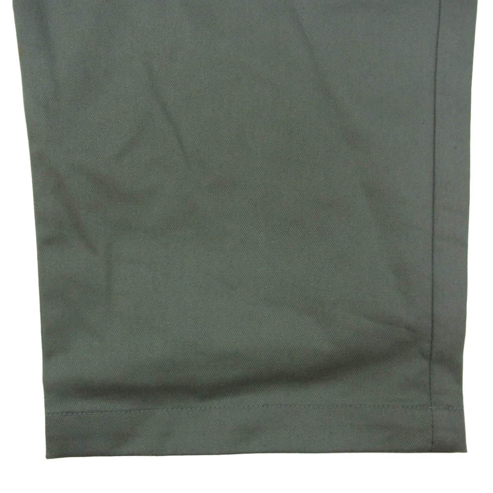 COOKMAN クックマン イージー 無地 ポリエステル シェフパンツ グレー系 XL【中古】