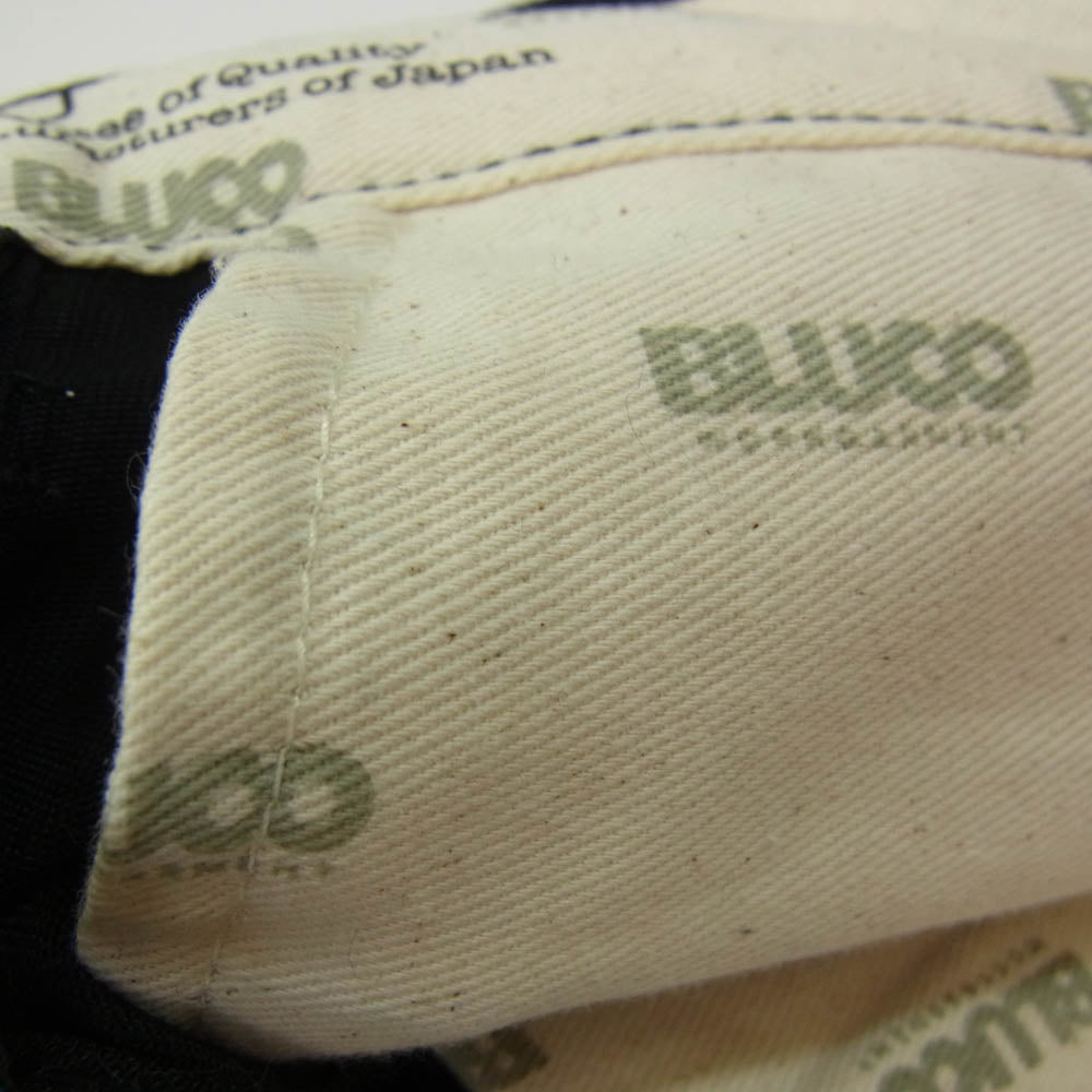 BLUCO WORK GARMENT ブルコ チノ トラウザーズ 無地 パンツ ブラック系 L【中古】