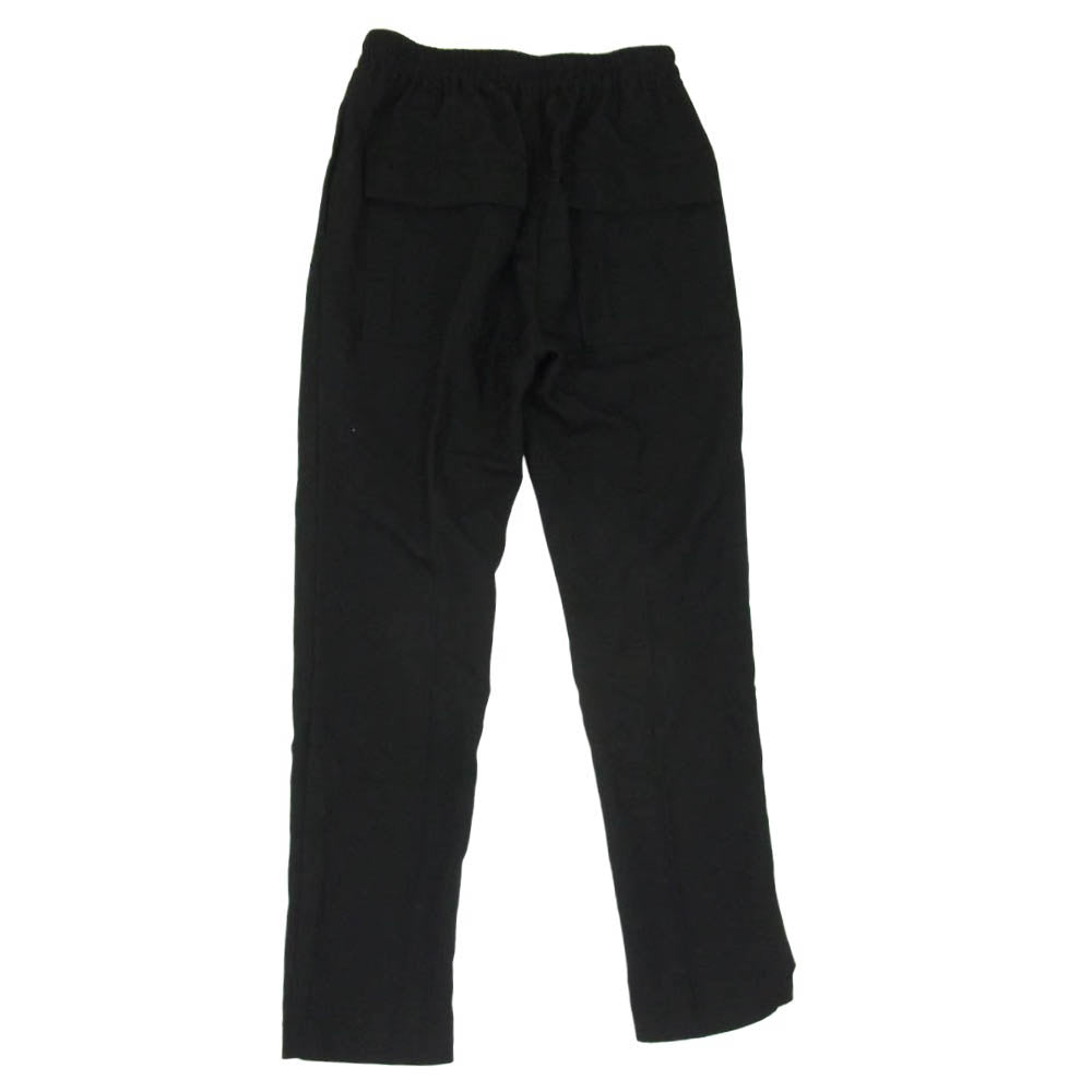 Rick Owens リックオウエンス 24AW RU02D6390-WGP PORTERVILLE期 Drawstring Slim Long ドローストリング トラックパンツ ブラック系 50【中古】