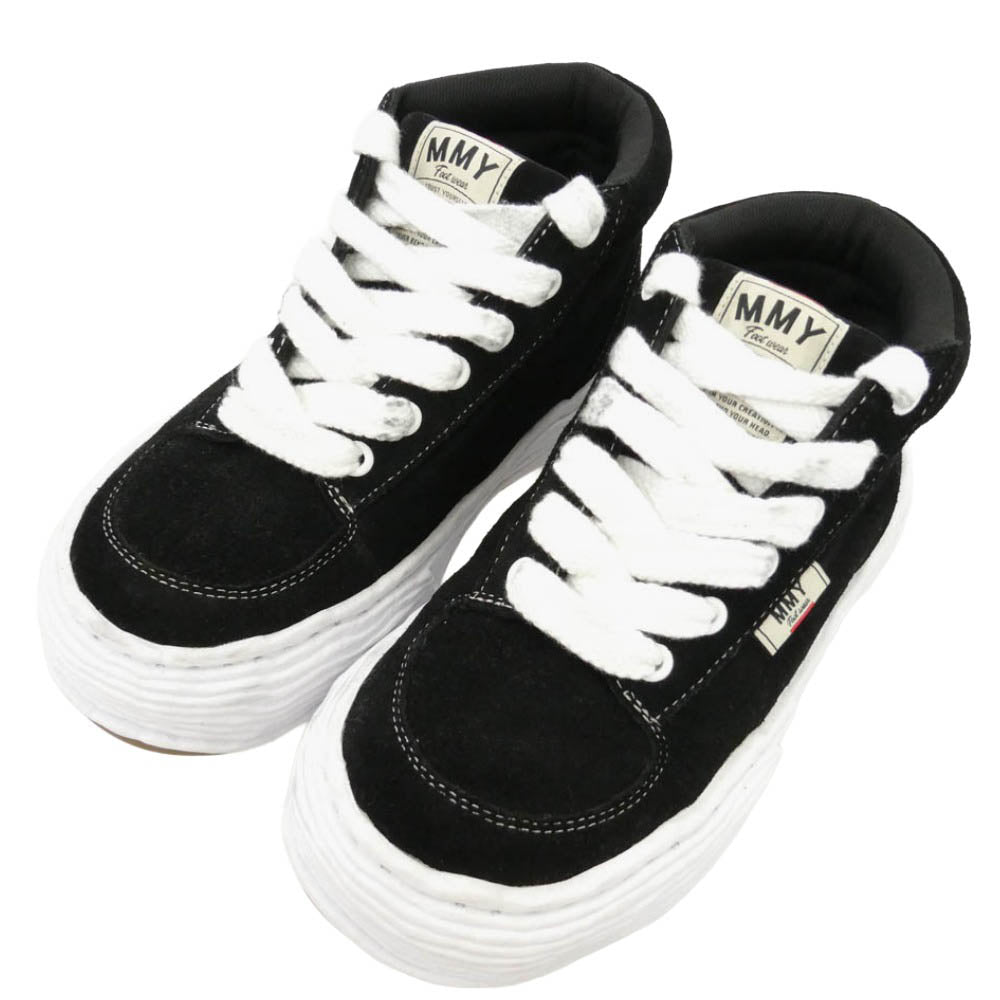 Maison MIHARA YASUHIRO メゾンミハラヤスヒロ A15FW701 OLIVER オリバー オリジナルソール スエード スニーカー ブラック系 42【中古】
