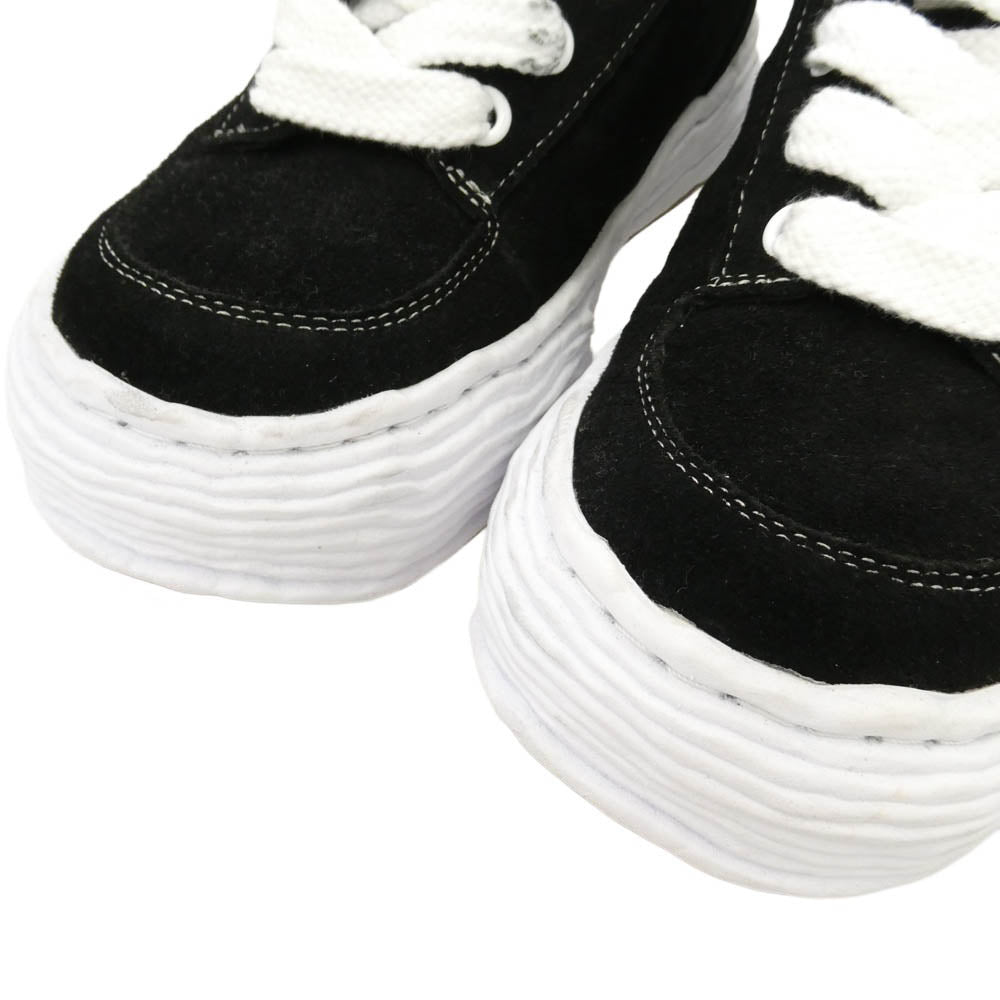 Maison MIHARA YASUHIRO メゾンミハラヤスヒロ A15FW701 OLIVER オリバー オリジナルソール スエード スニーカー ブラック系 42【中古】