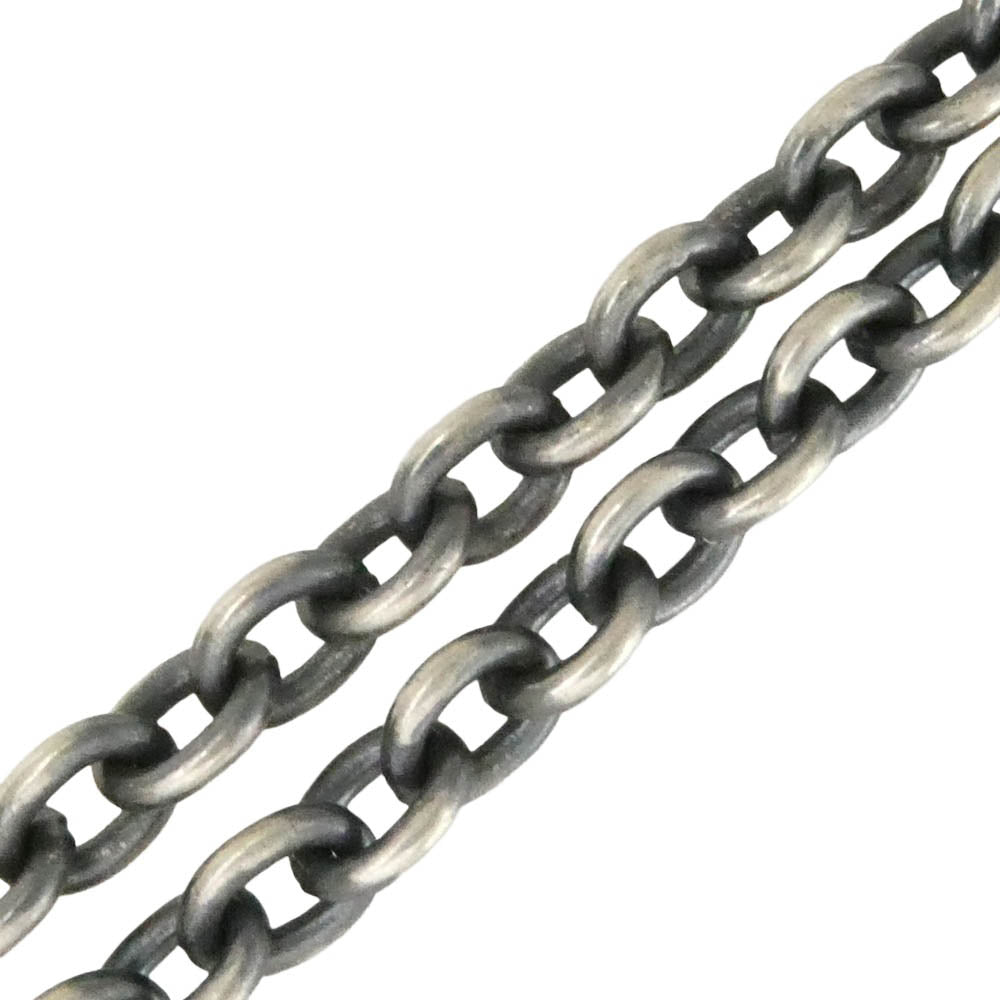 GABOR ガボール N-21 ギャランティカード付属 ホールディング Gaboratory Quarter Lion & 6Chain Necklace 60cm H.W.O Gothic Cross ガボラトリー クォーターライオン Tバー ネックレス : ヘビーワイドオーバル ゴシッククロス【中古】