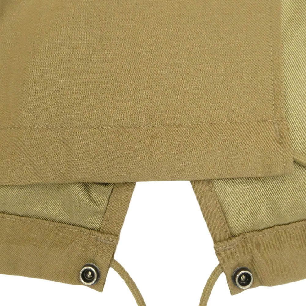 VISVIM ビズビム 20AW 0120205013011 SIX-FIVE FISHTAIL PARKA フィッシュテール パーカー コート ミリタリー ジャケット ライトブラウン系 2【中古】