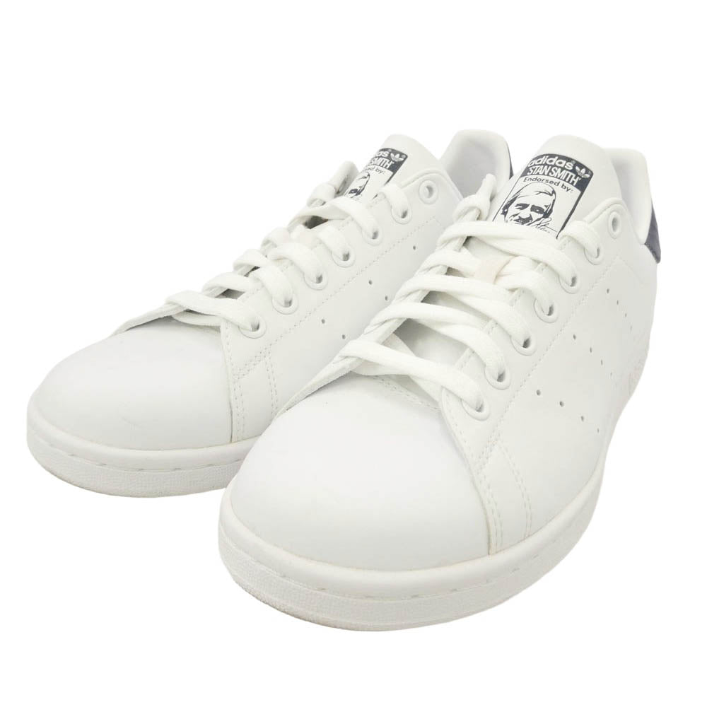 adidas アディダス FX5501 STAN SMITH スタンスミス ローカット スニーカー オフホワイト系 27cm【中古】