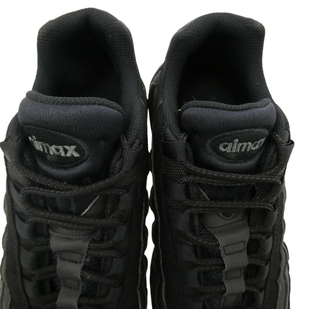 NIKE ナイキ CI3705-001 Air Max 95 Essential エアマックス95 エッセンシャル ローカット スニーカー ブラック系 27cm【中古】