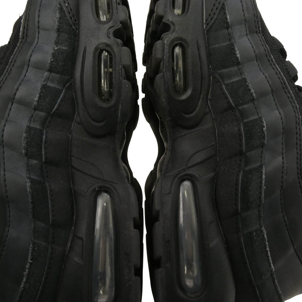 NIKE ナイキ CI3705-001 Air Max 95 Essential エアマックス95 エッセンシャル ローカット スニーカー ブラック系 27cm【中古】
