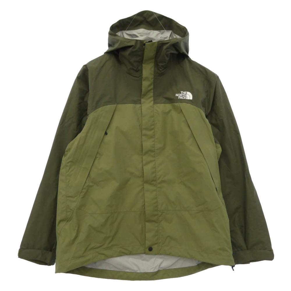 THE NORTH FACE ノースフェイス NP61930 DOT SHOT JACKET ドット ショット ナイロン ジャケット マウンテン パーカー モスグリーン系 M【中古】