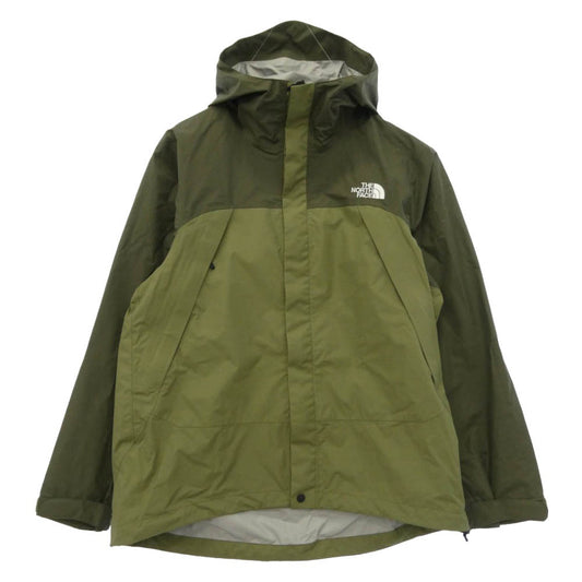 THE NORTH FACE ノースフェイス NP61930 DOT SHOT JACKET ドット ショット ナイロン ジャケット マウンテン パーカー モスグリーン系 M【中古】