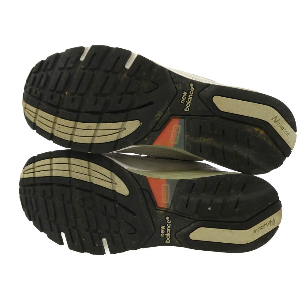 NEW BALANCE ニューバランス M992GR USA製 992 スエード ローカット スニーカー マルチカラー系 26.5cm【中古】
