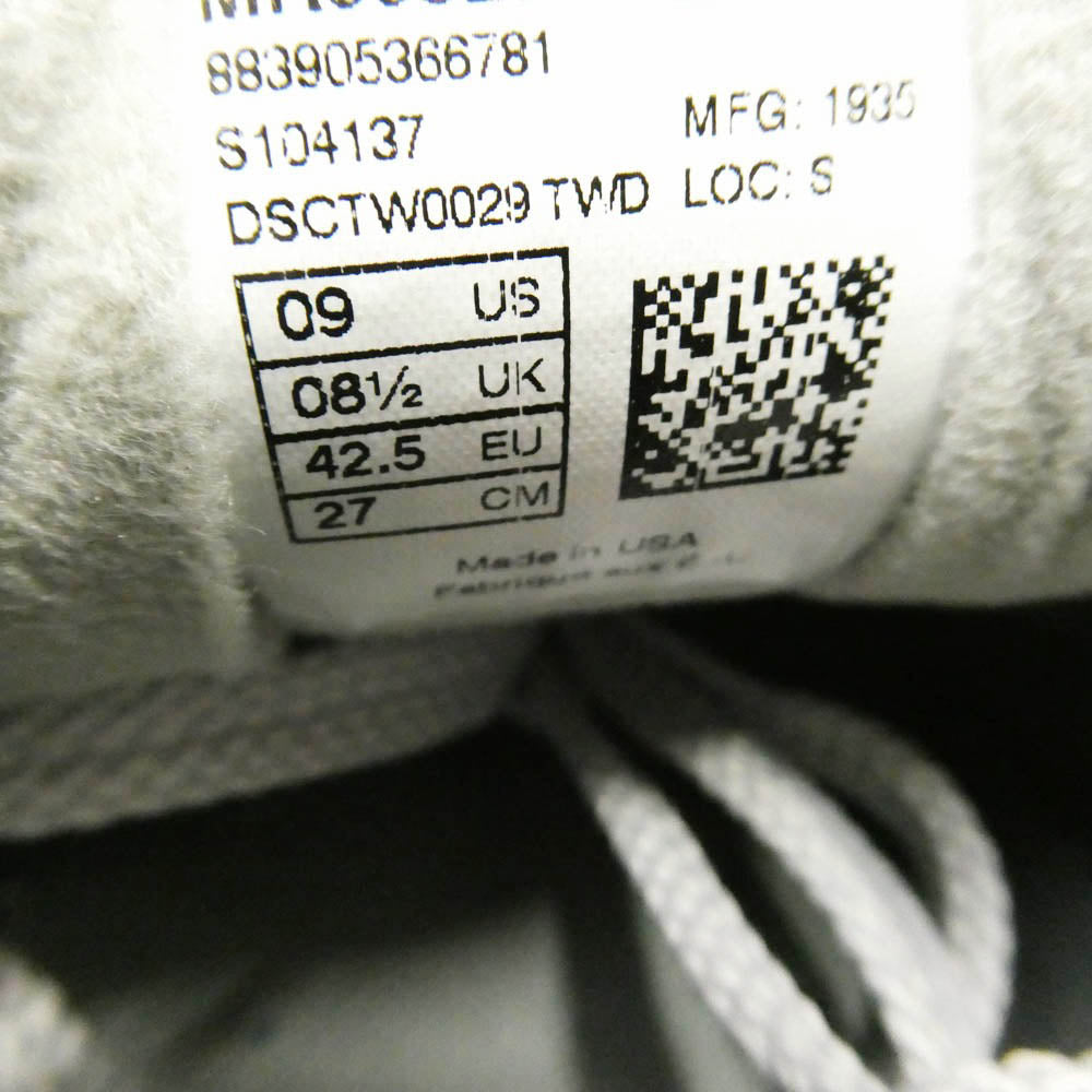 NEW BALANCE ニューバランス M993BK USA製 993 スエード ローカット スニーカー ブラック系 マルチカラー系 27cm【中古】