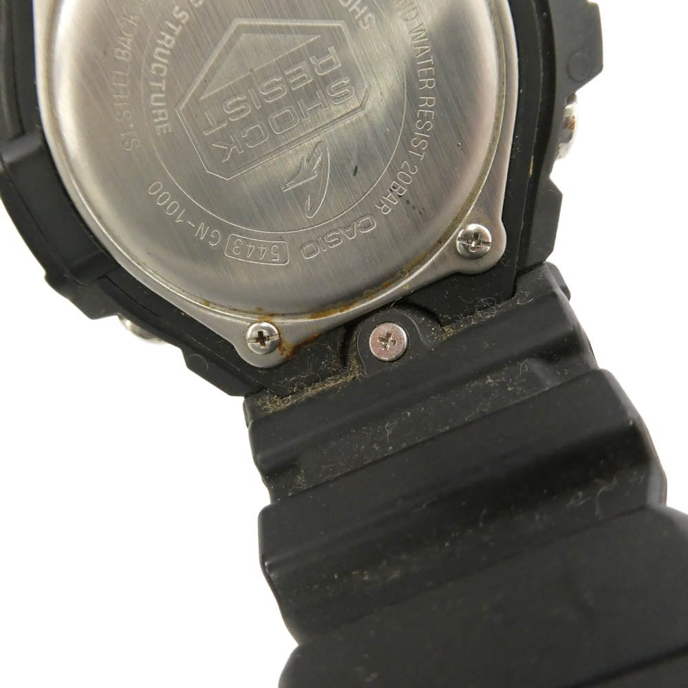 CASIO G-SHOCK カシオ ジーショック GN-1000-1AJF G-SHOCK ジーショック ガルフマスター 腕時計 ウォッチ ブラック系 マルチカラー系【中古】
