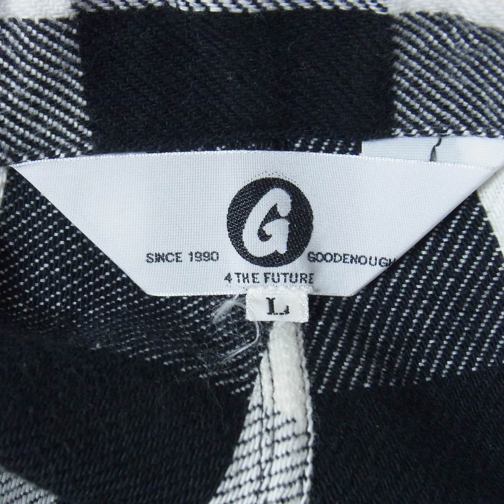 GOODENOUGH グッドイナフ GE-152009 BUFFALO LINE SHORTS バッファロー ライン ショーツ ハーフ パンツ ブラック系 L【中古】