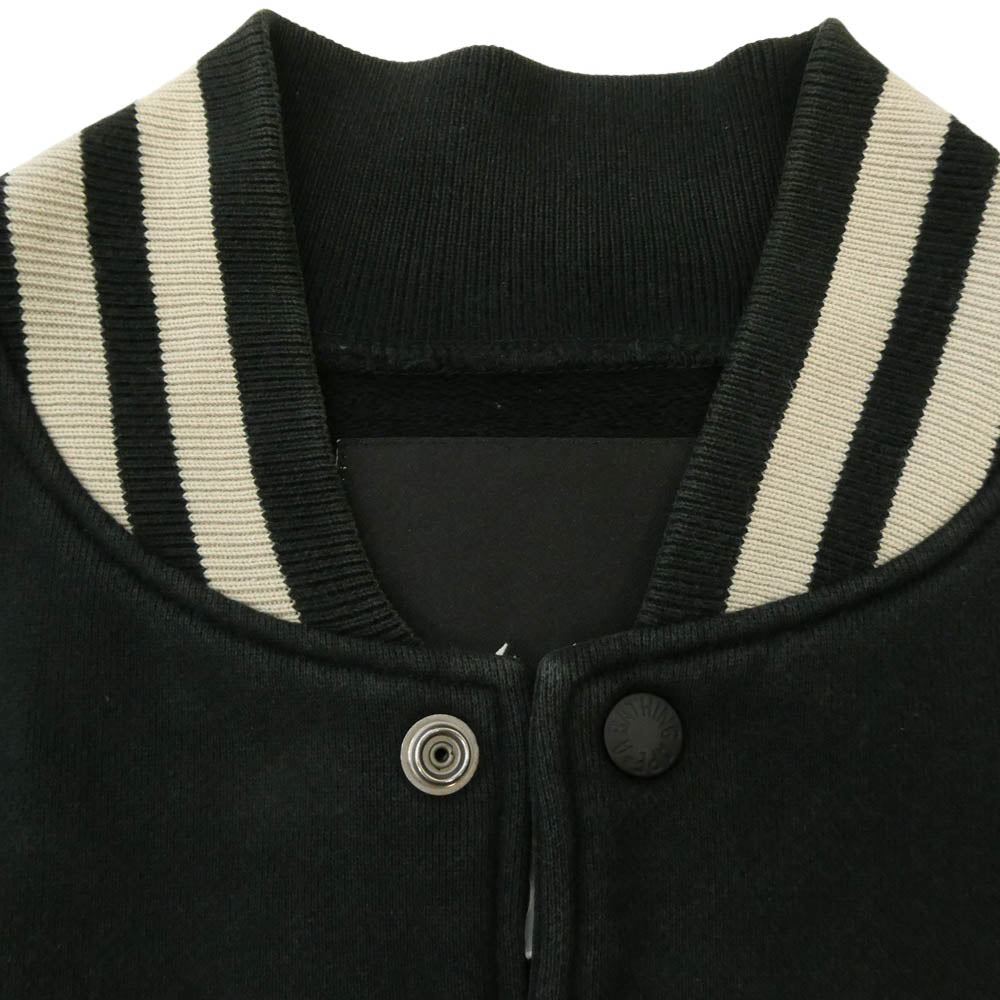 A BATHING APE アベイシングエイプ A,S,N,K,A ロゴ A 00s コットン スタジャン ジャケット ブラック系 M【中古】