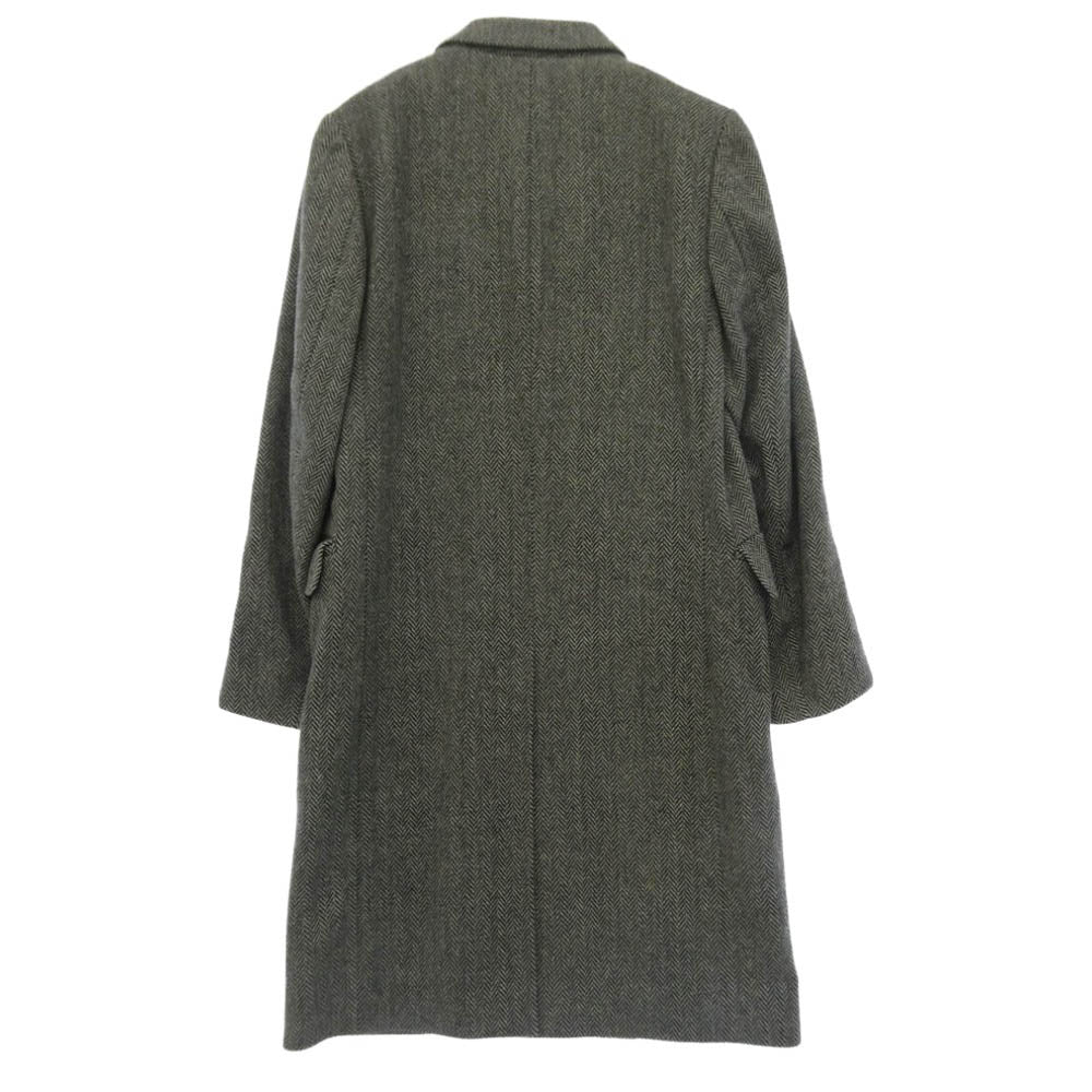 Paul Smith ポール・スミス ウール ヘリンボーン柄 ロング チェスター コート マルチカラー系 M【中古】