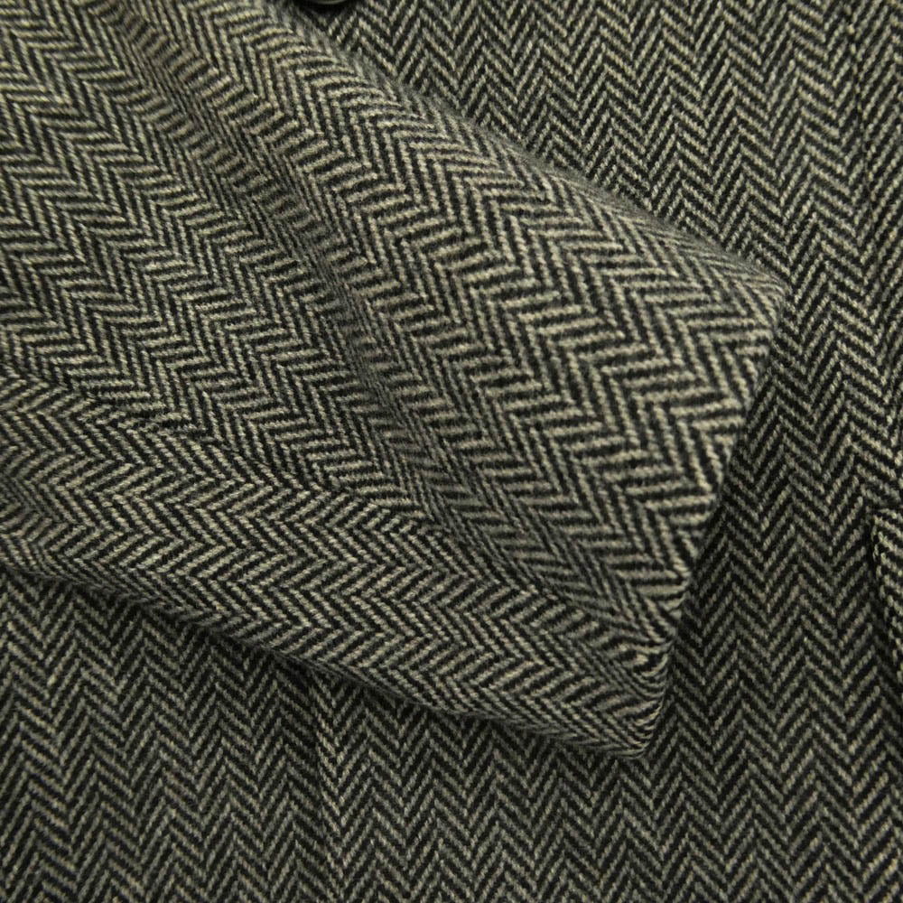 Paul Smith ポール・スミス ウール ヘリンボーン柄 ロング チェスター コート マルチカラー系 M【中古】