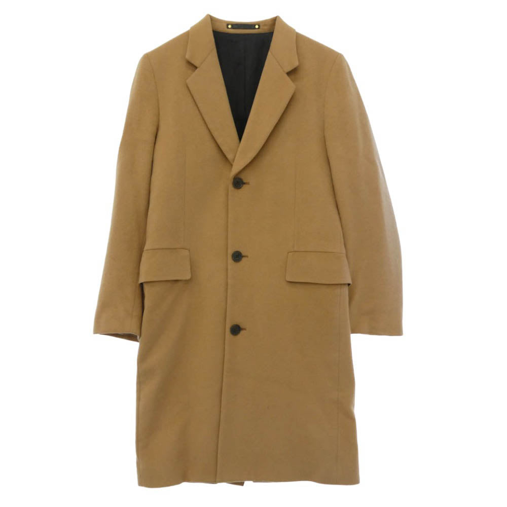 Paul Smith ポール・スミス PF-SL-61867 カシミヤ100％ ロング チェスター コート ベージュ系 S【中古】