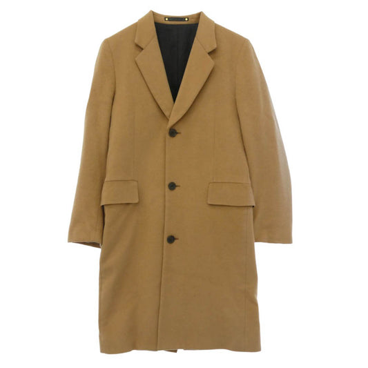 Paul Smith ポール・スミス PF-SL-61867 カシミヤ100％ ロング チェスター コート ベージュ系 S【中古】