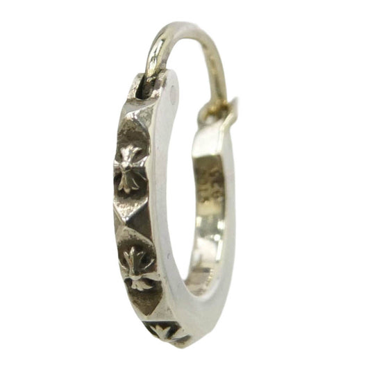 CHROME HEARTS クロムハーツ（原本無） 2024年購入レシート原本付属 HOOP TFP TINY タイニー トゥルーファッキンパンク フープピアス シルバー系【中古】