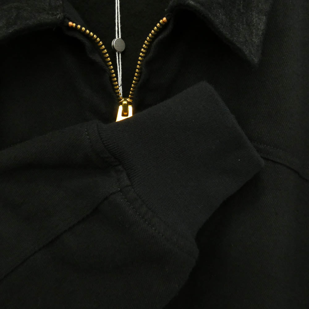 COMOLI コモリ 26SS D01-01030 ブラックドリルジップジャケット ブラック系 2【新古品】【未使用】【中古】