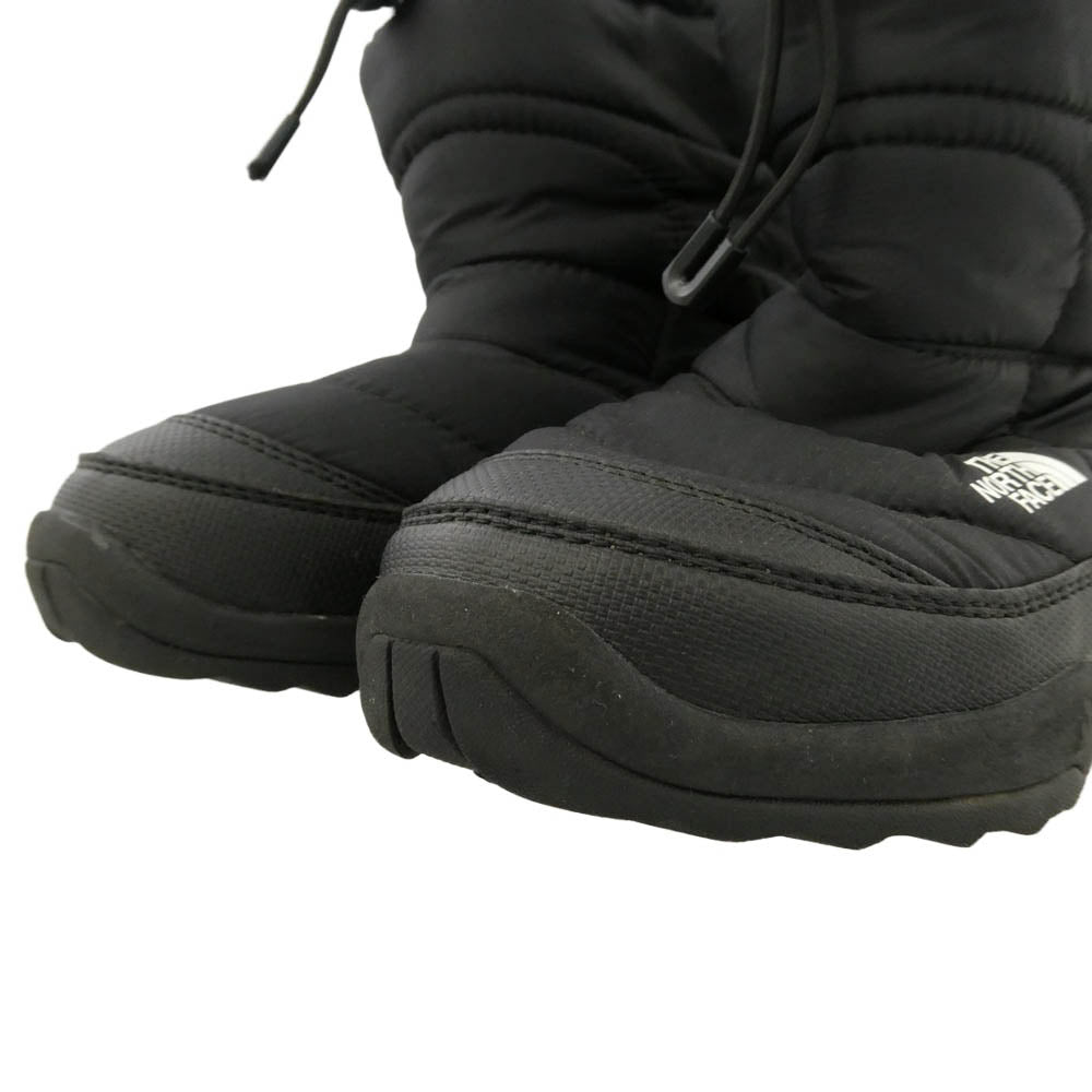 THE NORTH FACE ノースフェイス NFJ51780 K NUPTSE BOOTIE WP ウォータープルーフ ヌプシ ブーティ ブーツ ブラック系 20cm【中古】