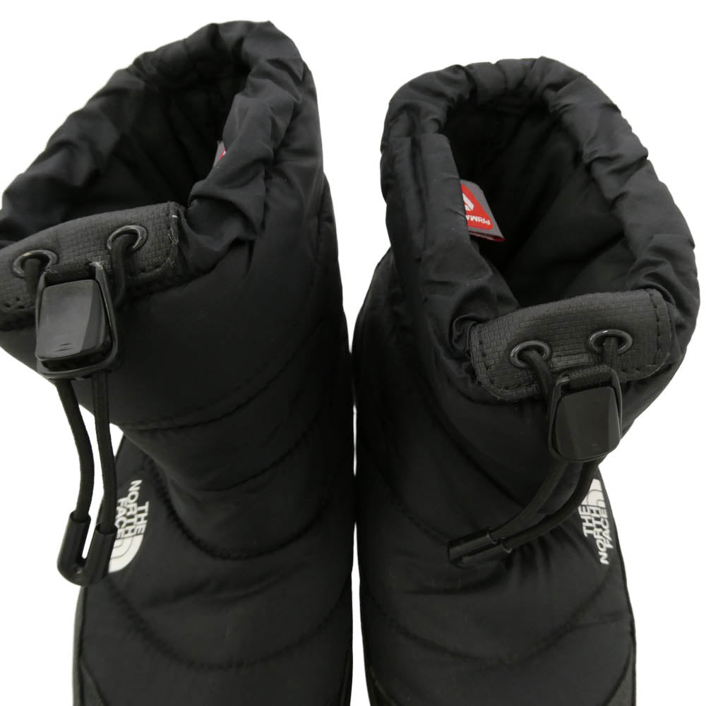 THE NORTH FACE ノースフェイス NFJ51780 K NUPTSE BOOTIE WP ウォータープルーフ ヌプシ ブーティ ブーツ ブラック系 20cm【中古】
