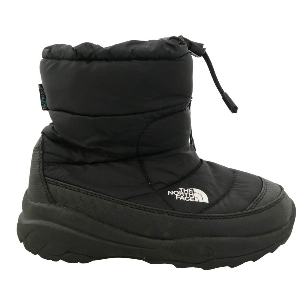 THE NORTH FACE ノースフェイス NFJ51780 K NUPTSE BOOTIE WP ウォータープルーフ ヌプシ ブーティ ブーツ ブラック系 20cm【中古】