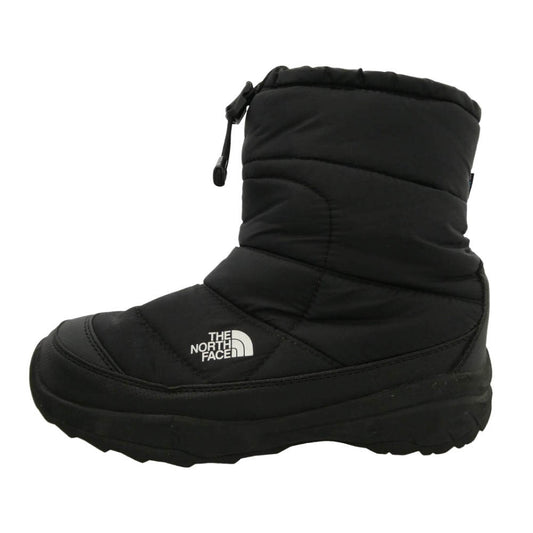 THE NORTH FACE ノースフェイス NFJ51780 K NUPTSE BOOTIE WP ウォータープルーフ ヌプシ ブーティ ブーツ ブラック系 22cm【中古】