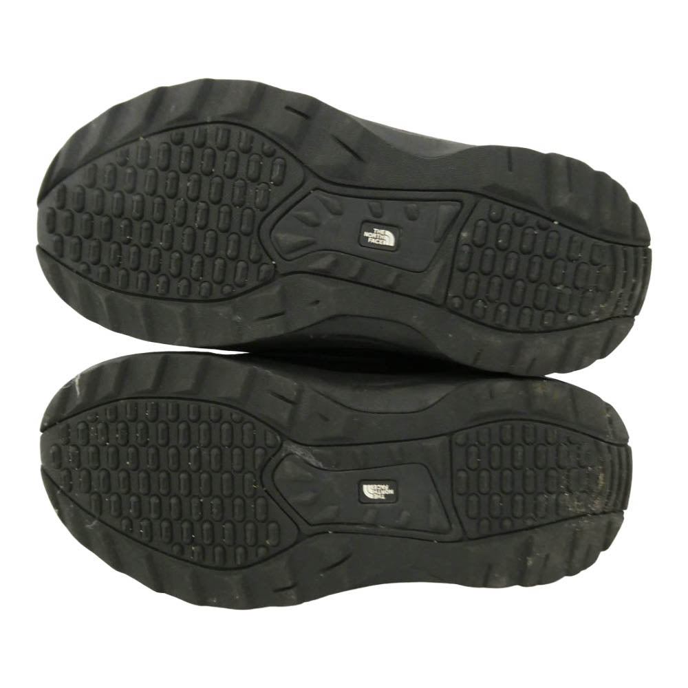 THE NORTH FACE ノースフェイス NFJ51780 K NUPTSE BOOTIE WP ウォータープルーフ ヌプシ ブーティ ブーツ ブラック系 22cm【中古】