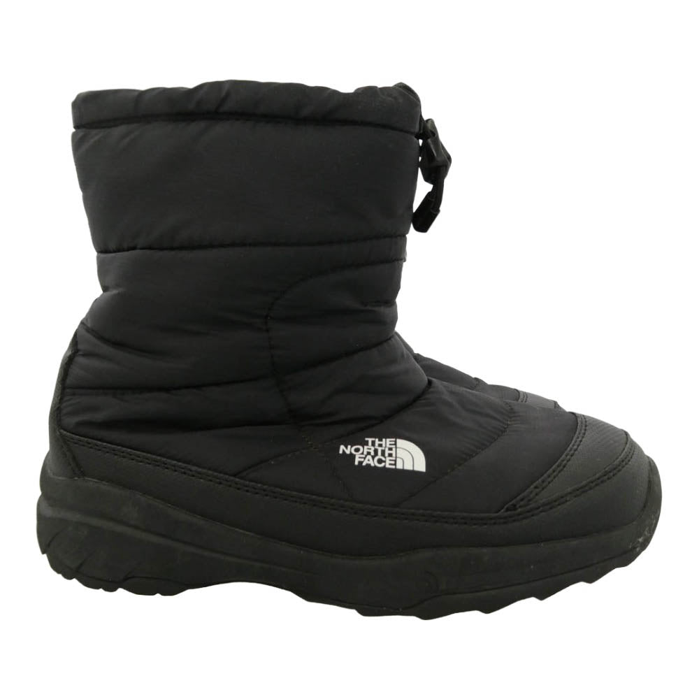 THE NORTH FACE ノースフェイス NFJ51780 K NUPTSE BOOTIE WP ウォータープルーフ ヌプシ ブーティ ブーツ ブラック系 22cm【中古】