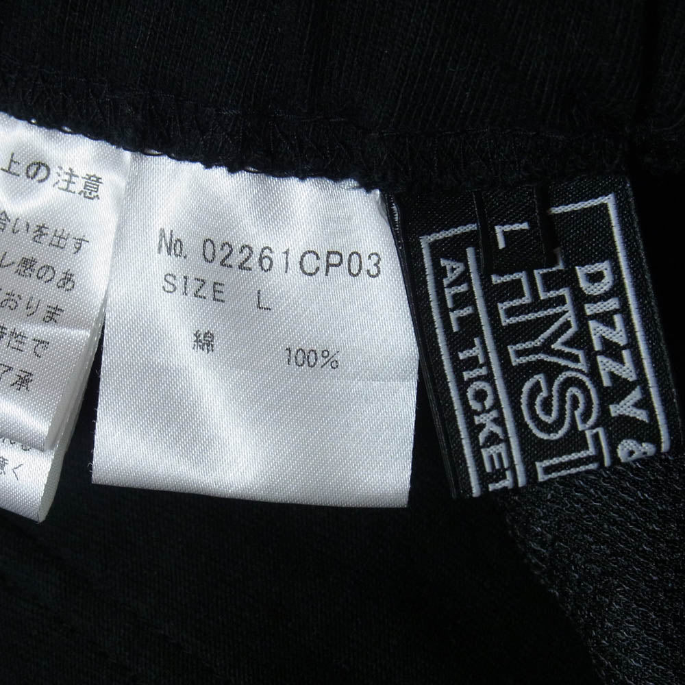 HYSTERIC GLAMOUR ヒステリックグラマー 26SS 02261CP03 ボンテージ スウェット パンツ ブラック系 L【中古】