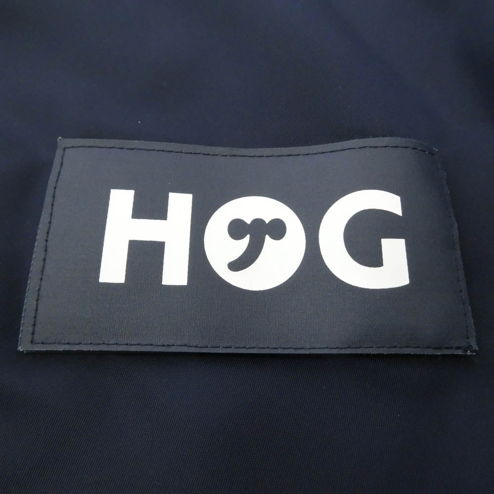 HYSTERIC GLAMOUR ヒステリックグラマー 25AW 02253AB01 HG SYMBOL LOGO CWU-36P ナイロン ミリタリー ジャケット ネイビー系 XL【極上美品】【中古】