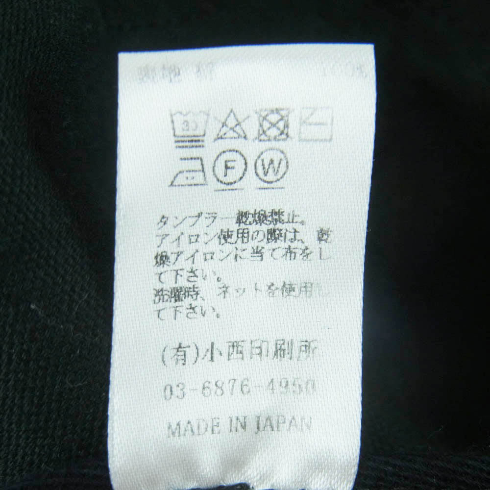 カオスフィッシングクラブ CFC-22AW21 ロゴ刺繍 キャップ 帽子 日本製 ブラック系 FREE【中古】
