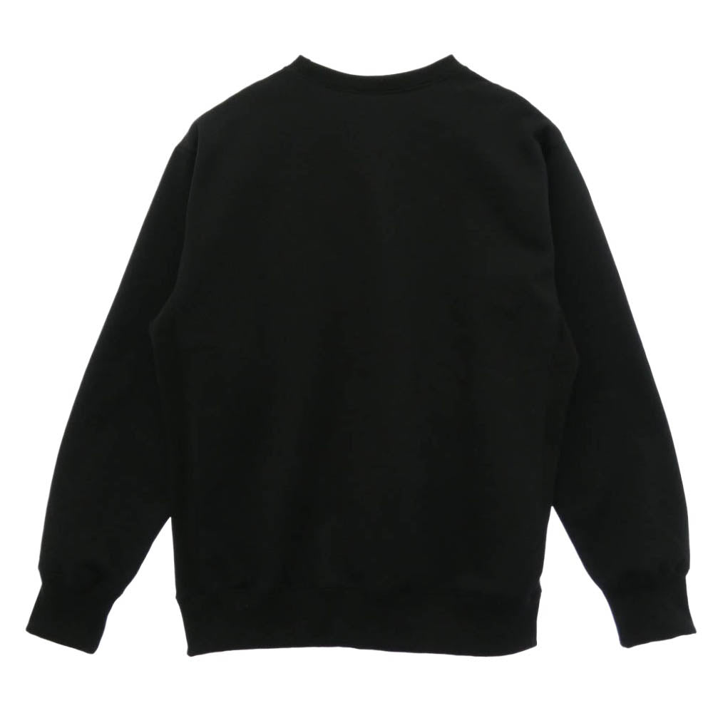 THE NORTH FACE ノースフェイス NT62231 SQUARE LOGO CREW スクエア ロゴ 長袖 スウェット ブラック系 XL【中古】