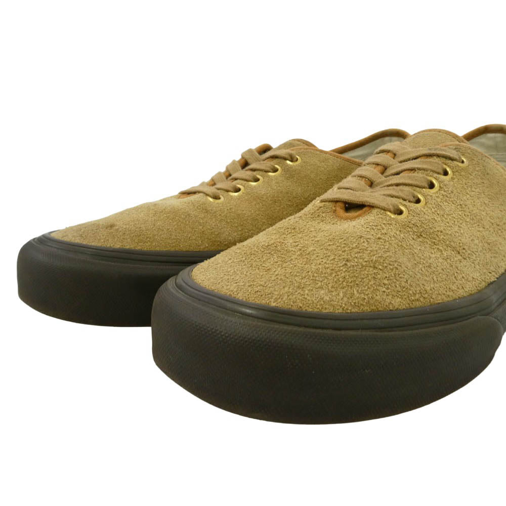 VANS バンズ N.O.A ノア NOAH ノア Authentic One Pie オーセンティック スニーカー ライトブラウン系 ダークブラウン系 27.5cm【中古】