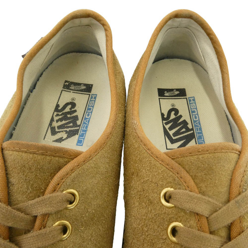 VANS バンズ N.O.A ノア NOAH ノア Authentic One Pie オーセンティック スニーカー ライトブラウン系 ダークブラウン系 27.5cm【中古】