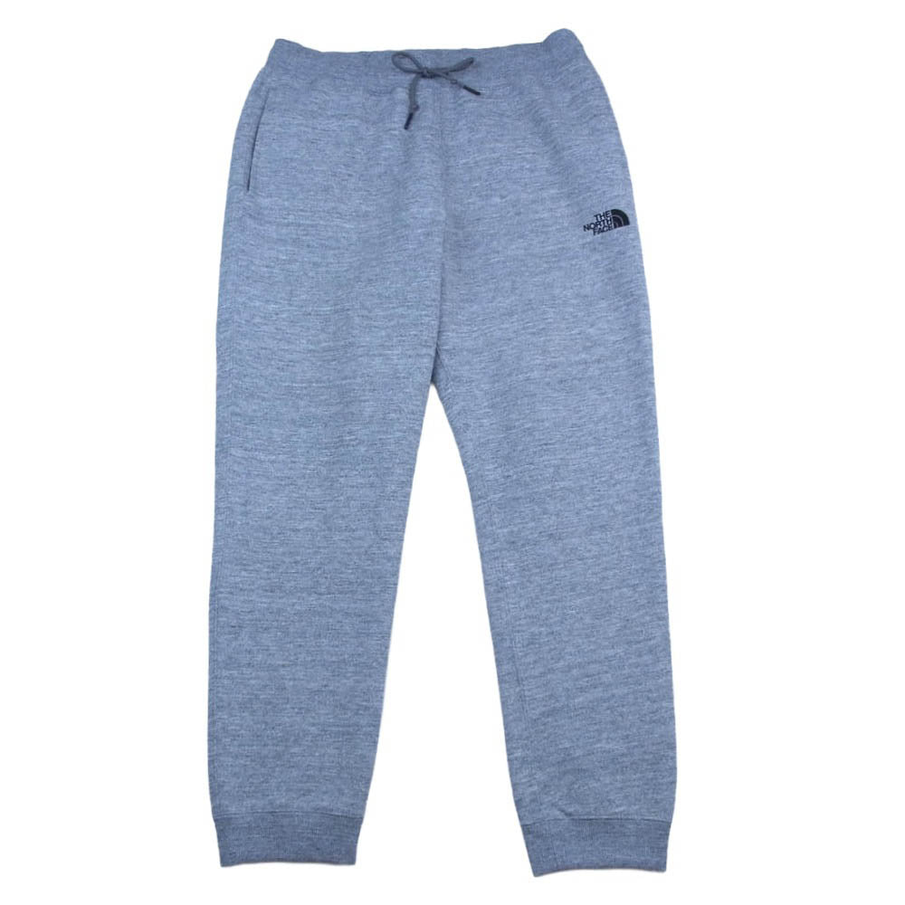 THE NORTH FACE ノースフェイス NB81831 Heather Sweat Pant ヘザー スウェット ロゴ ジョガー パンツ グレー系 L【中古】