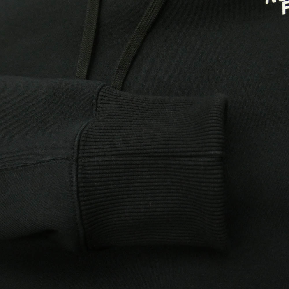 THE NORTH FACE ノースフェイス NT62230 BACK SQUARE LOGO FOODIE バックスクエア ロゴ フーディ プルオーバー パーカー ブラック系 XL【中古】