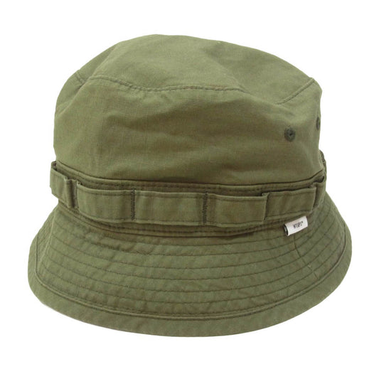 WTAPS ダブルタップス 19AW 192HCDT-HT12 JUNGLE HAT ジャングル ハット バケットハット 帽子 カーキ系 X02【中古】