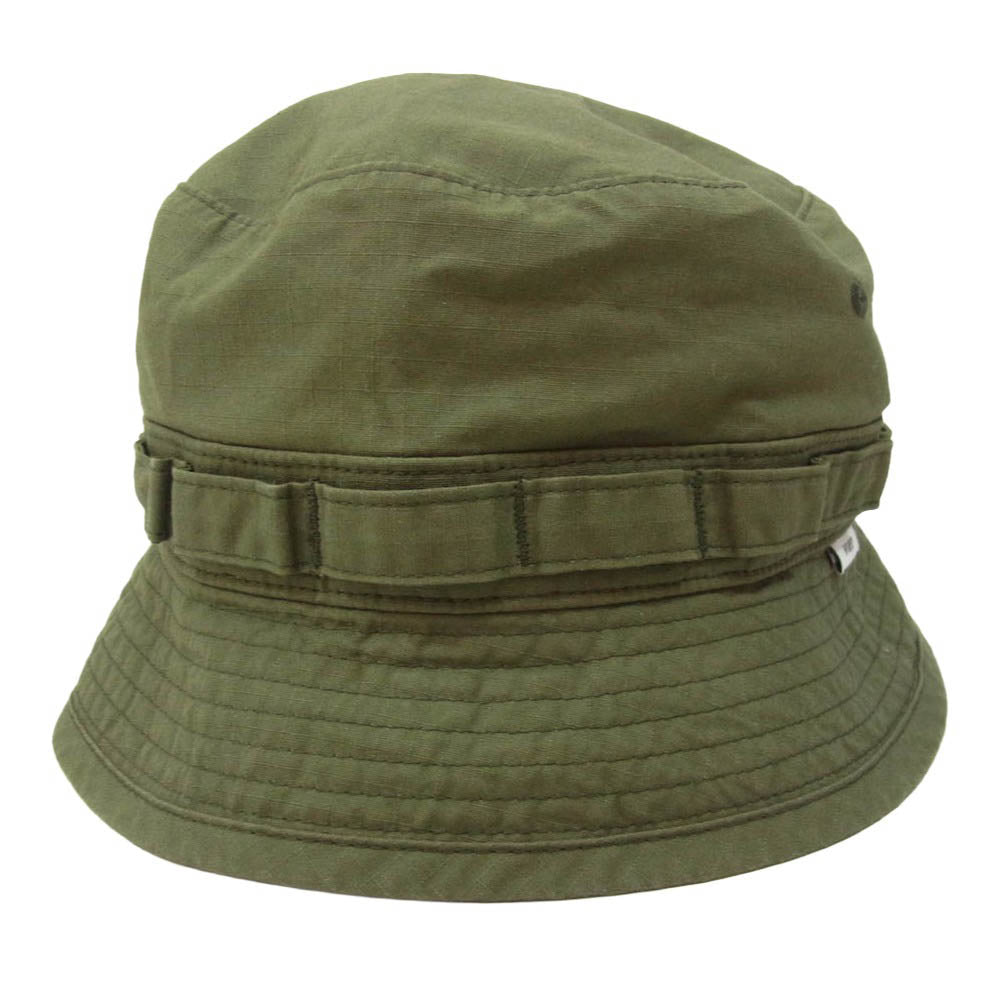 WTAPS ダブルタップス 19AW 192HCDT-HT12 JUNGLE HAT ジャングル ハット バケットハット 帽子 カーキ系 X02【中古】