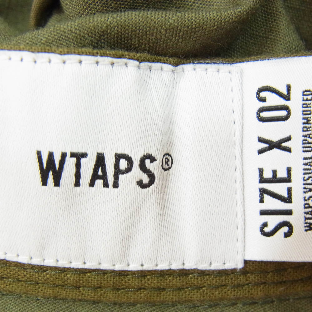 WTAPS ダブルタップス 19AW 192HCDT-HT12 JUNGLE HAT ジャングル ハット バケットハット 帽子 カーキ系 X02【中古】