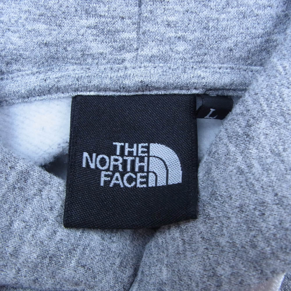 THE NORTH FACE ノースフェイス NT62234 NUPTSE SWEAT HOODIE ヌプシ スウェット フーディー プルオーバー パーカー グレー系 L【中古】