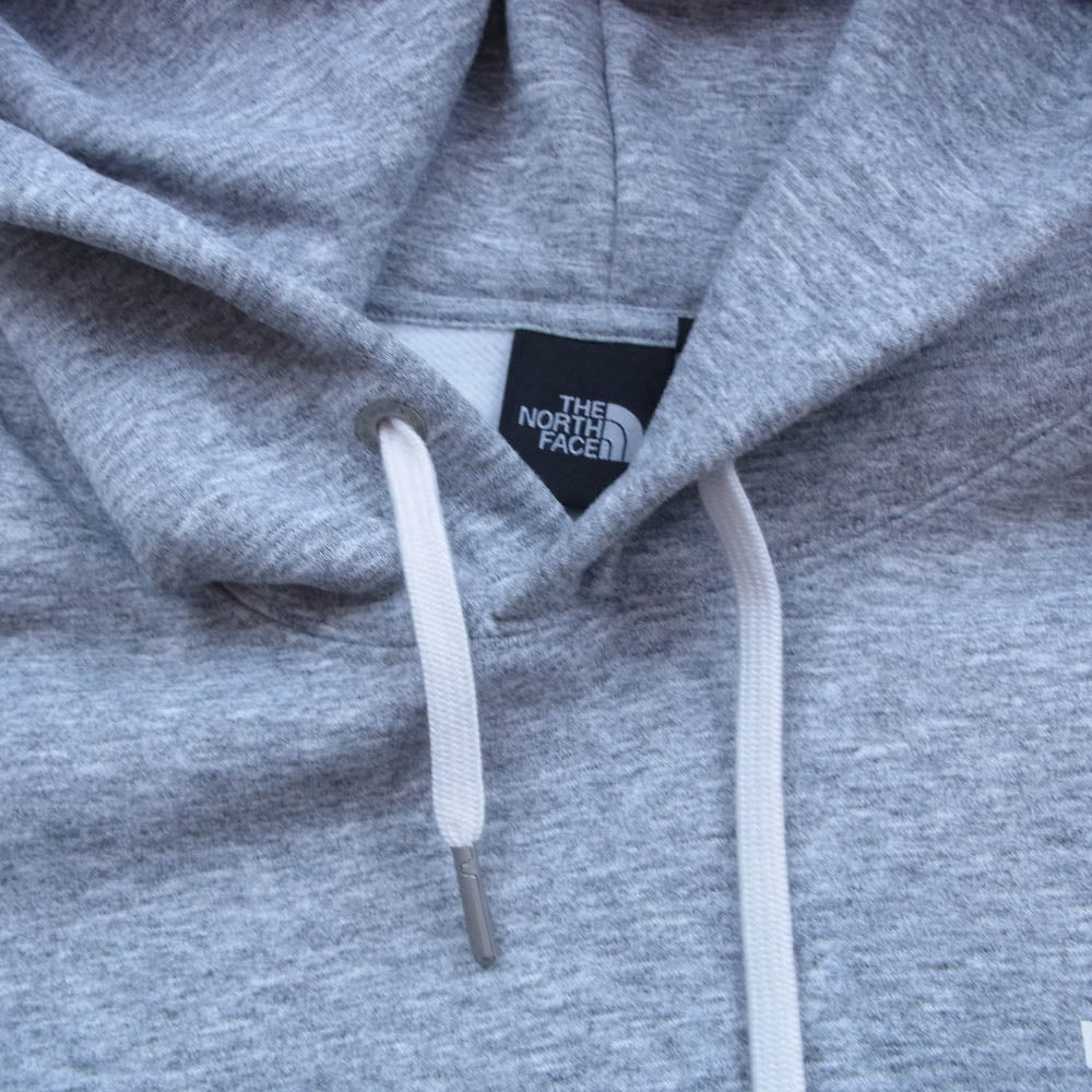 THE NORTH FACE ノースフェイス NT62230 BACK SQUARE LOGO FOODIE バックスクエア ロゴ フーディ プルオーバー パーカー グレー系 L【中古】